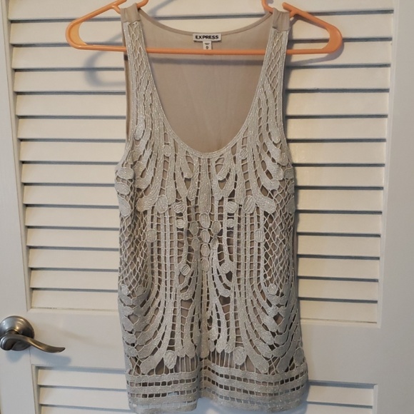 Crocheted tank top - Picture 2 of 4